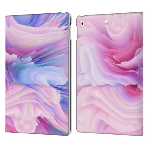 Housse portefeuille iPad 10.2 Haroulita fleurs évite les rayures