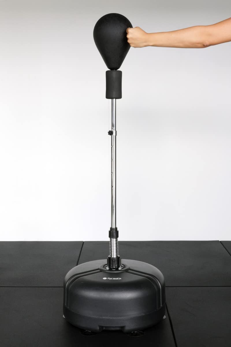ForzaFit Sacco da boxe regolabile - regolabile da 120 a 160 cm - Trainer - Punching ball su supporto