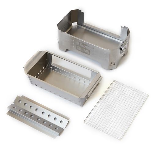 焚き火台　新品　CHUMS　　　　　　バーベキューコンロ Amazon | [CHUMS] テーブルトップ バーベキュー グリル Table Top BBQ