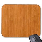 kunststoffmatte bambus  Mouse-Pad 24*20cm  Qualit?ts-Mauspad aus strapazierf?higem Kunststoff mit rutschfester Unterseite aus Zellkautschuk - passend f¨¹r alle g?ngigen Mouse-bernstein bambus holzmaserung aussehen