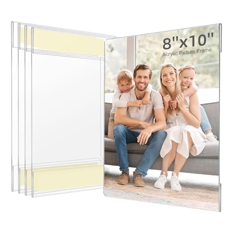 Wbtran 8x10 Acrylic Picture Frame Cover