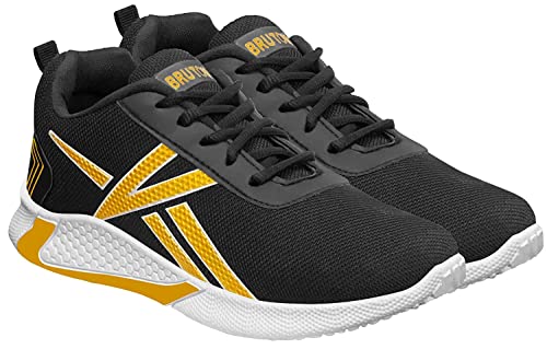 Image of BRUTON No. Exclusive Men's Sport Shoes, Walking Shoes, Training Shoes, Sneaker Shoes (Set of 2 Pair)
