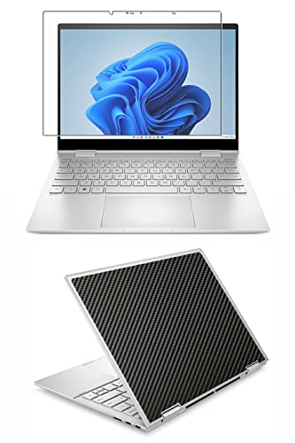 2�_�Z�b�g�y��ʁ{�V�zClearView(�N���A�r���[) HP ENVY x360 13-bf 13-bf0000 2022�N���f���Ή� ���� �ڂɗD���� �A���`�O���A �u���[���C�g�J�b�g �^�C�v�{�X�L���V�[�� �ی� �t�B���� ���h�~ ���{�� [�u���b�N