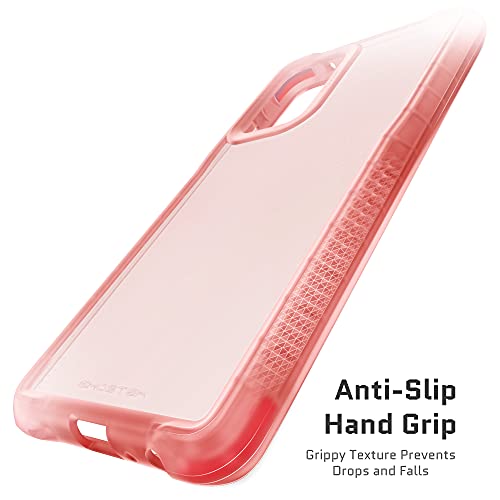 Image of Ghostek Covert Galaxy A52 5G Case with Clear Slim Fit Design and Anti-Slip Grip Bumper Premium Shockproof Protection Thin Protective Covers Designed for Galaxy A52 5G (6.5 inch Inch) (Pink)