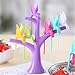 UKKO Cubiertos Birdie Fruit Fork Birds En El Árbol Pastel Pastel Cocktail Cocktail