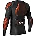 Fox Racing Baseframe Pro D30 Motocross Dirt Bike Chest Guard Jacket, Black, X-Large