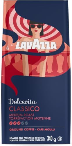 Image of Lavazza Ground Coffee Classico 340g (Pack of 6)