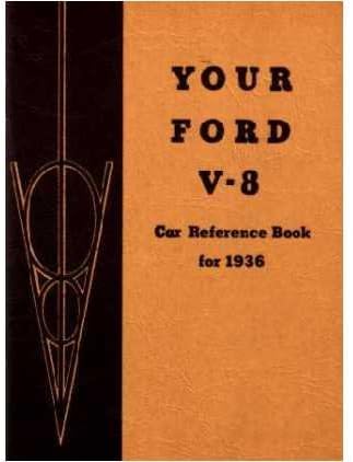 Manual del propietario 1936 Ford V-8 V8 Guía del usuario Manual de usuario Instrucciones de referencia Manual de instrucciones Libro de operador