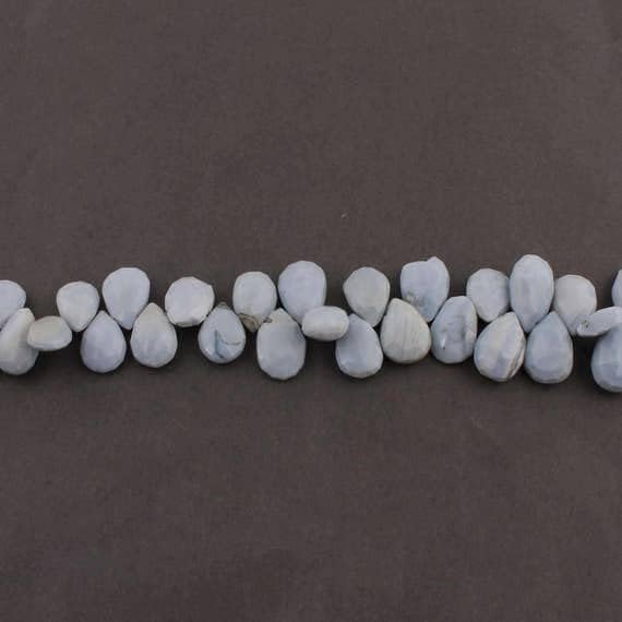 Opale boulder facettée poire perles naturelles 13mm-19mm pour création collier - 3