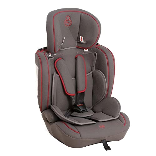 Cadeira P/Auto Ravi Grafite Vermelho, Galzerano, Grafite Vermelho