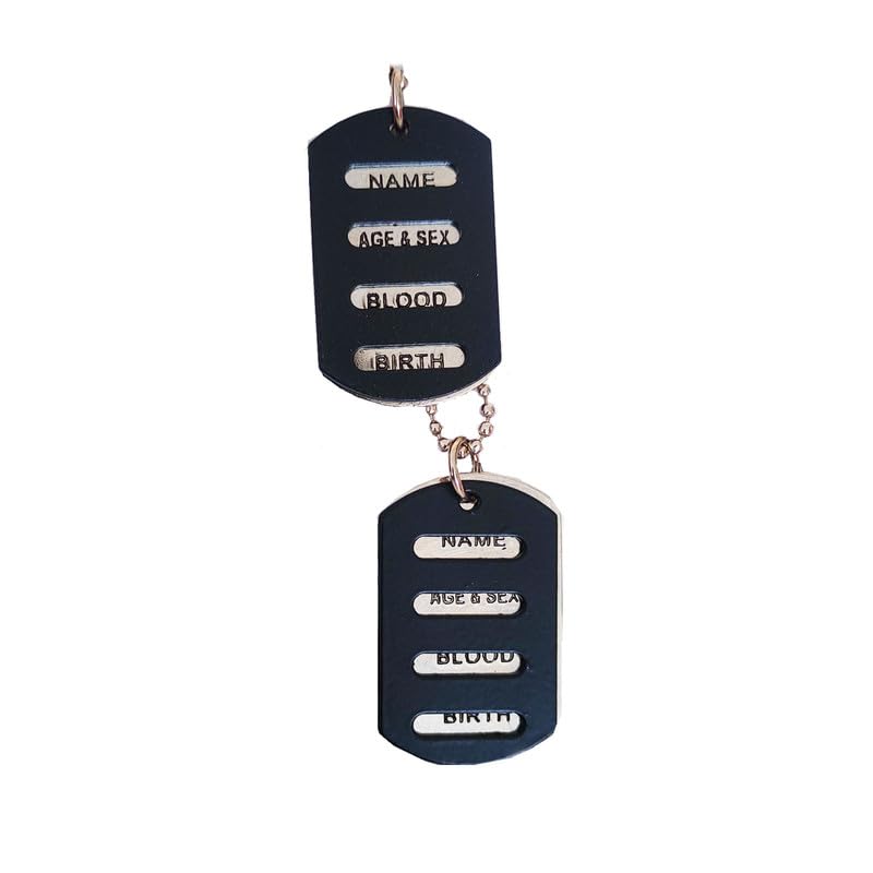 See full amazon price history chart for M Men Style Military Army Name Black Locket Dog Tag Chain With Plain Dog Tag Black Zinc And Metal Pendant Necklace Chain For Men And Women SPn2024104 M Men Style Military Army Name Black Locket Dog Tag Chain With Plain Dog Tag Black Zinc And Metal Pendant Necklace Chain For Men And Women SPn2024104 (B0D5XXK7Z9) Amazon Price History, Amazon Price Tracker