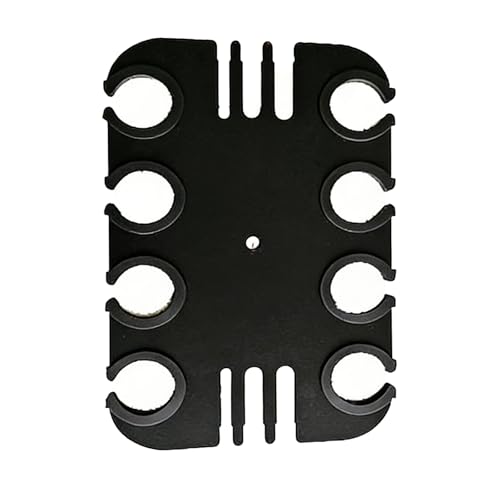 Stockage de microphones de studio 8 trous pour éviter les chutes