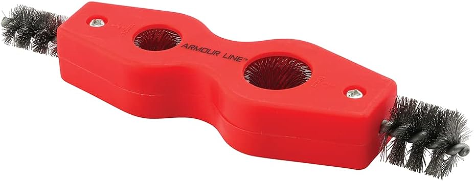 Prime-Line RP77265 Wire Brush 4-in-1 Combo 1/2 In. and 3/4 In. Single Pack