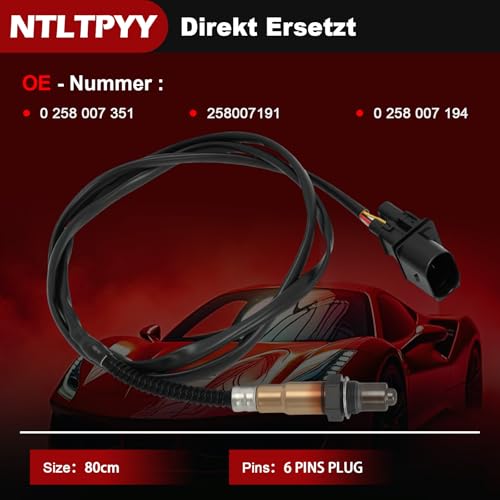 Sonde lambda compatible Mercedes et BMW | Capteur O2 - 3