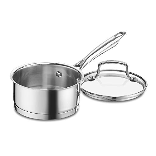 Comparison: Best Sauce Pot Stainless Steel 8 Cuisinart 8919-14 Professional Series 1-Quart Saucepan with Cover, Stainless Steel, Mirror Finish