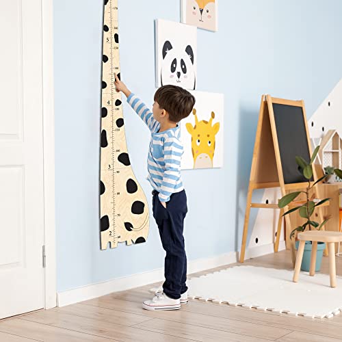Gadnia Wooden Growth Chart For Kids, Boys & Girls | Cute Giraffe, Custom Height Chart, Measurement Ruler For Wall | Kids Bedroom, Playroom, Child's Room, Nursery Decor Decoration Wall Art #TOP6