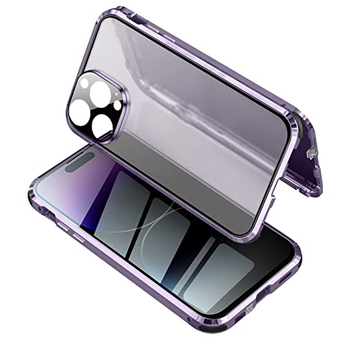 Coque anti-peep iPhone 14 protège votre écran des regards et des chocs