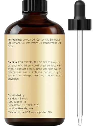 Batana & Rosemary Hair Growth Oil 59 ml – Scalp Treatment & Strengthening for Growth & Loss, Thinning, Dry Scalp, Split Ends – Natural Hair Oil for Women & Men – Intensive Repair & Nourishing Formula - Image 4