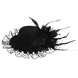 Convient à diverses occasions : parfait pour un anniversaire, une fête maquillage, une réunion de famille, une soirée dansante, mini pince à chapeau, pince à chapeau mignonne