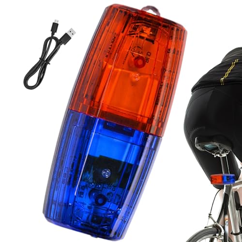 Wlikmjg Luz de hombro de seguridad, luces de advertencia personales | Luz de señalización de carreras al aire libre,Linterna Flash rojo azul, luz de seguridad para ciclismo, luces LED