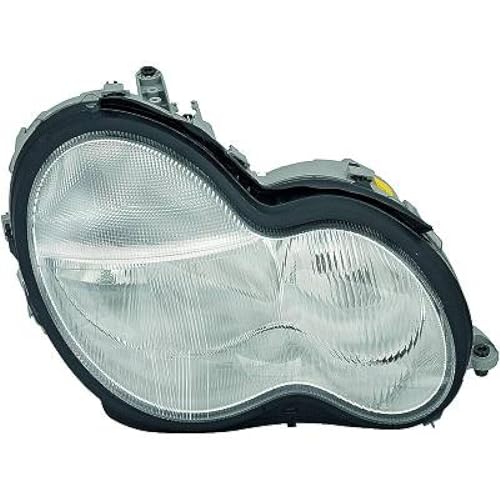 Faro delantero derecho H7 para cambiar óptica rota Mercedes Clase C 2000-2004