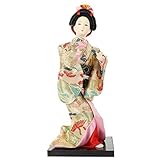 Poupée Geisha de Bureau Fabriquee à Partir d' un Travail Soignet et ? danans Une statue de geisha japonaise traditionnel, Pleine de.