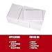 Scotch-Brite Light Cleansing Hand Pad 07445, SF Grade, 6 in x 9 in, Mild Abrasive Hand Sanding Pad, For Metal, Vinyl, Porcelain and Other Delicate Surfaces, Pack of 20