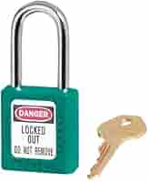 Sherlockさま専用です Master Lock 410TEAL Teal 1 1/2