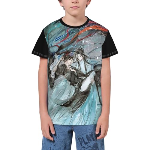 Girl T Shirt for zu shi mo dao Top,Funny 3D Printed Short-Sleeve tee for Family