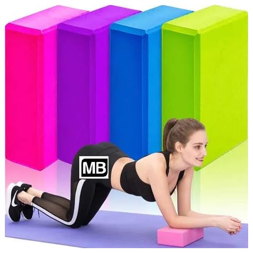 Bloco Eva Yoga Studio Proficional Pilates Rpg Exercicios Fisioterapia Fitness (Rosa)