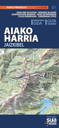 Aiako Harria (MAPAS PIRENAICOS)