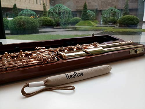 【Fleeflee】 Care Stick For Musical Instrument Storage(Handmade, 5.9Inch) Remove The Smell, Absorb Moisture, Dehumidification, Increase Pad Life,Flute Cleaning Kit, Cleaner Rod #TOP7