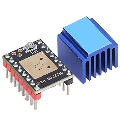 TMC2209 3D Printer Stepper Motor Driver Stepstick Stepper Motor Driver Module with Heat Sink for 3D Printer Controller Mother Boards