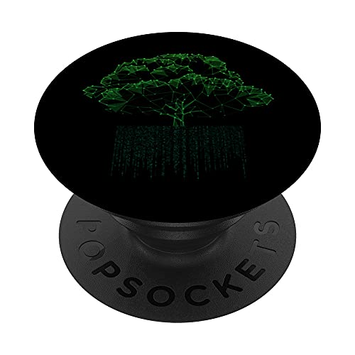 Geek Cadeau Arbre Développeur De Logiciels Programmeur PopSockets PopGrip Interchangeable