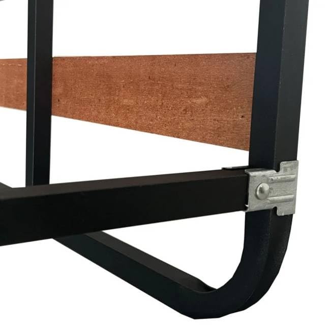 Piedi Rete Letto Miroytengo Confezione Da 6 Gambe Quadrate 35 Cm Metalliche Con Morsetto Per Rete Tubo 30 X 30 Mm Gambe Letto