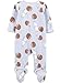 Simple Joys by Carter's Neutral 2-pack Fleece Footed Sleep and Play, Milk and Cookies, 3-6M