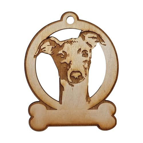 Personalized Italian Greyhound Ornament, Dog Memorial Keepsake, Christmas Decor for Pet Lovers