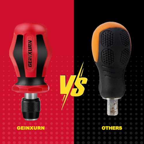 Image of Geinxurn 3Pieces Magnetic Changeable Head Manual Screwdriver Holder
