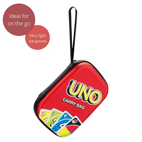 Theo Klein 5901 UNO Tragetasche I Praktische Spielkarten-Tasche für unterwegs I Schützt Karten vor Nässe und Staub I Maße: 11 cm x 3,5 cm x 15,5 cm I Spielzeug für Kinder ab 3 Jahren – Bild 7