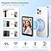 SUNPIN Vlog Selfie Monitor Screen, Wireless 4K/1080p Back Camera Monitor for iPhone & Android, Built-in Speaker for YouTube TikTok Live Streaming (Gray)