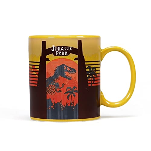 Half Moon Bay Taza, Gres, Jurassic Park (Gates), 10 cm