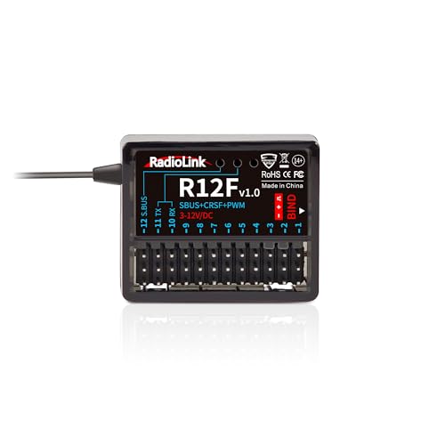 Amazon.co.jp: 【RadioLink】ラジオリンク R12F 12CH 長距離受信機【技
