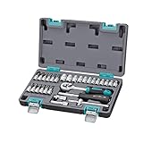 Stels Kit De Ferramenta 1/4' Crv Caixa Plástica 29 Peças