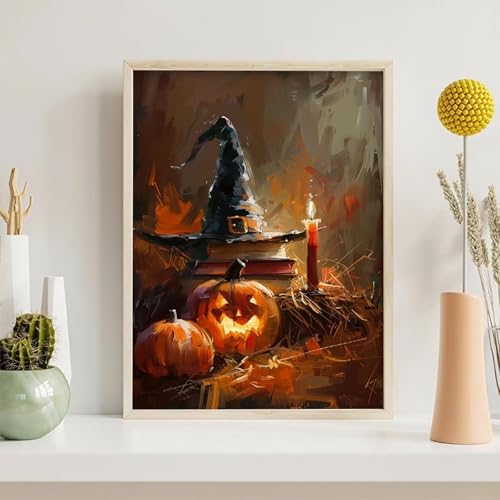 Peinture Diamant Citrouille Diamond Painting Adulte 5D DIY Artisanat Broderie 70x95