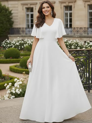 Image of KOH KOH Womens Long Elegant Bridesmaid Evening Cocktail Modest Maxi Dress