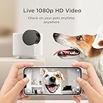 Petcube-Cam-360-Camera-Interactive-WiFi-Pet-and-Home-Security-Pan-Tilt-Camera-with-Phone-App-1080p-HD-Video-360-Rotation-Night-Vision-AI-Alerts