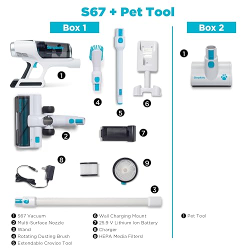 Vacuum accessories for pet hair
