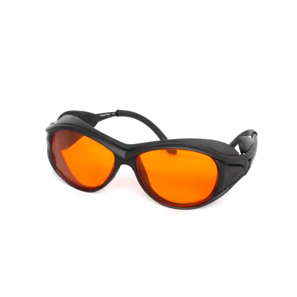 Lunettes de sécurité EP-3-2 190-540 nm OD7+ à large spectre d'absorption continue Lunettes de protection laser