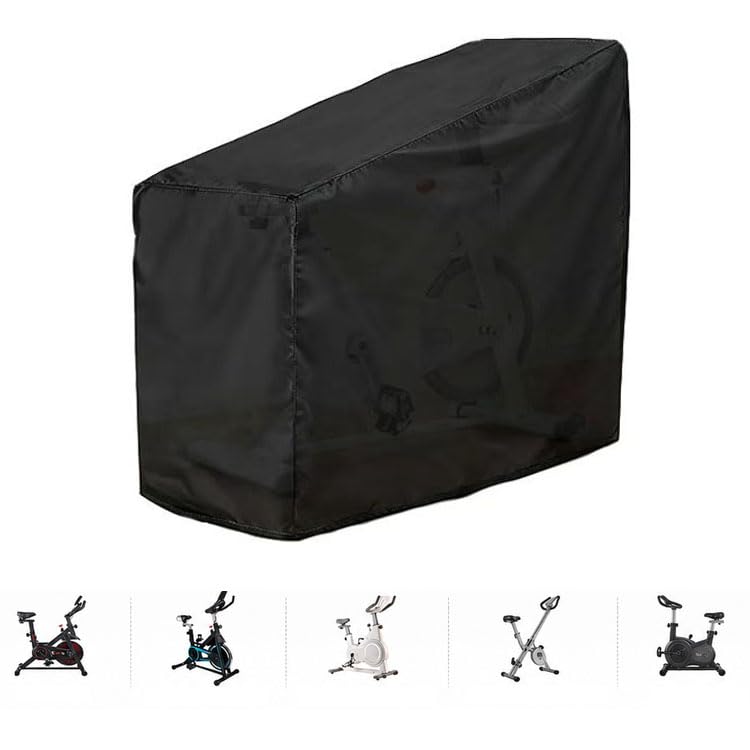 Funda para Bicicleta Estática y Spinning para NordicTrack S15i Studio Bike 2020-2023 2024 2025, Cubierta Protectora 210D Oxford Resistente al Agua y al Polvo, con Cordón Ajustable