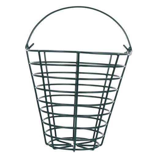 Panier à balles de golf Alipis robuste en inox haute capacité vert